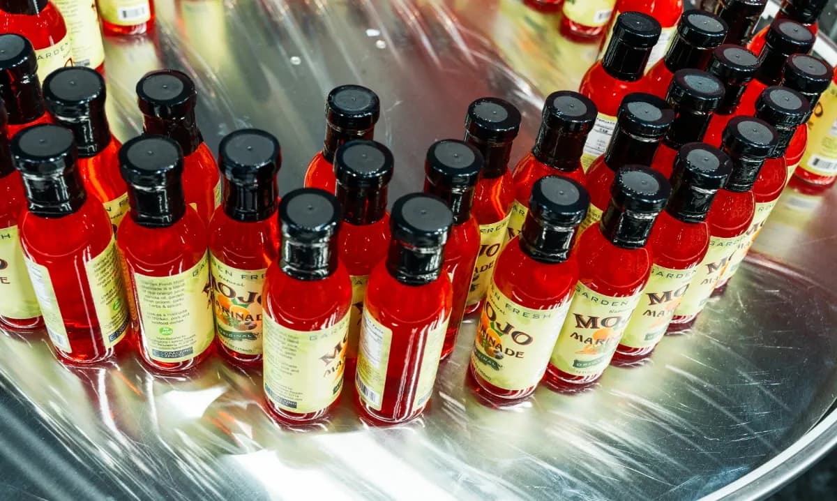 Finished packaged products ready for private-label branding